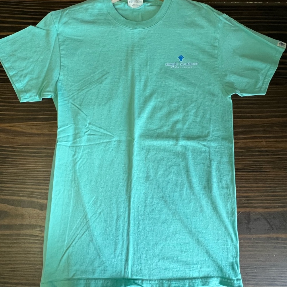 Simply Southern Mint Green Short Sleeve Tee